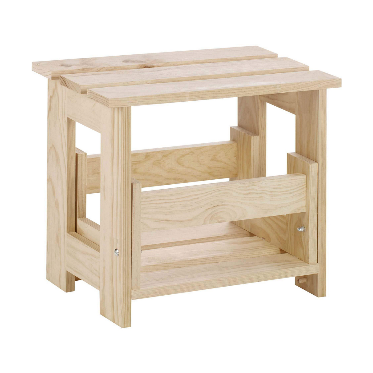 Folding stool Astigarraga Wooden Pine-2