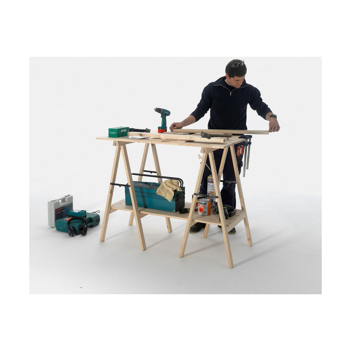 Molbert Astigarraga CAB001. 99 Natural 75 x 73,5 cm Madeira-5