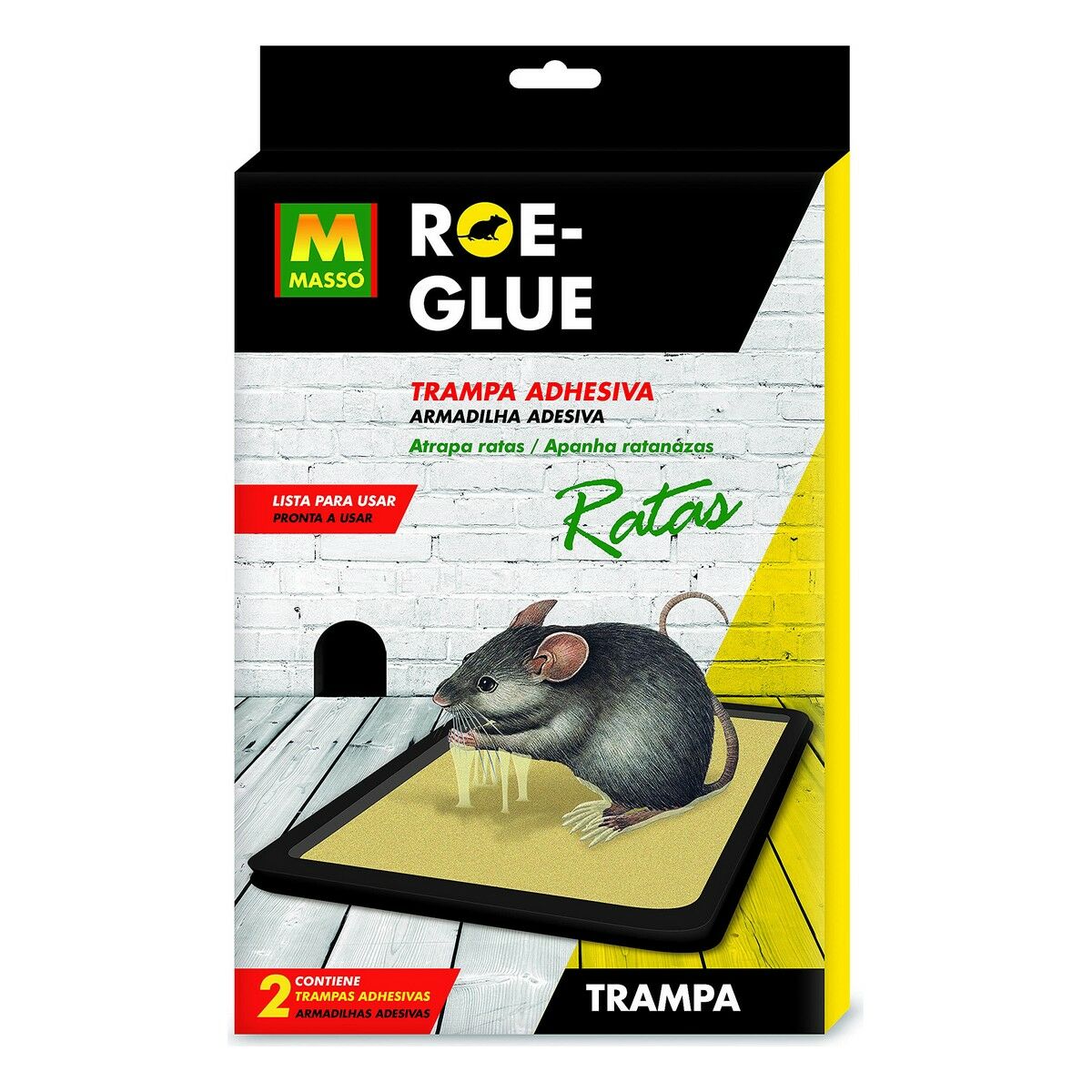 Клетка Massó Roe-glue Коробка с клеевой ловушкой-2