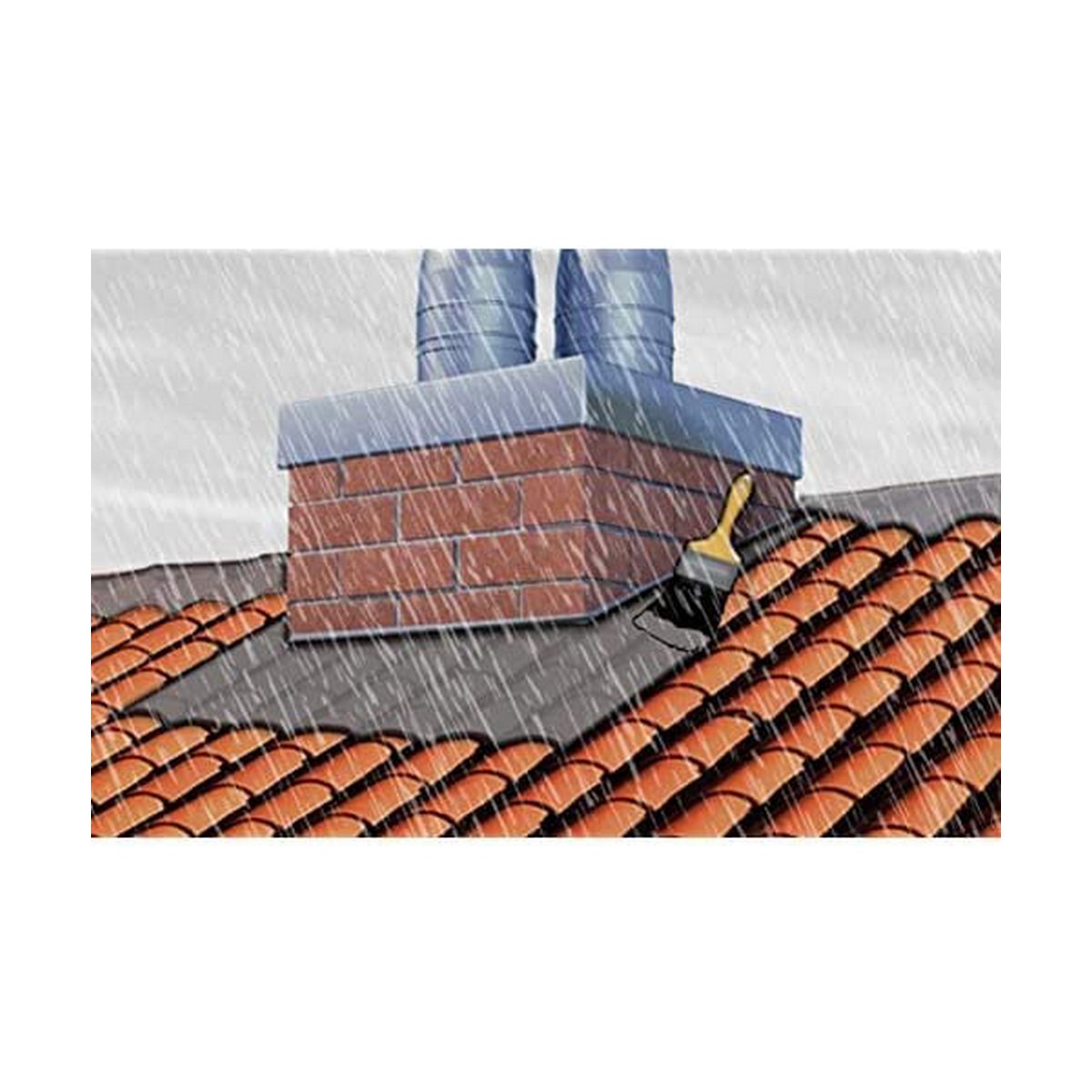 Waterproofing Fischer 548552 White 4 L-5