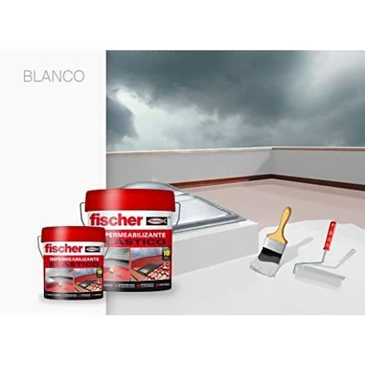 Waterproofing Fischer Ms White 750ml-3