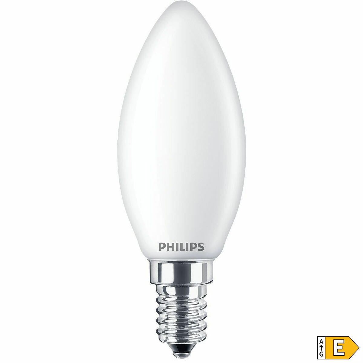 Светодиодная лампочка Philips Вуаль E 6,5 W 60 W E14 806 lm 3,5 x 9,7 cm (4000 K)-2