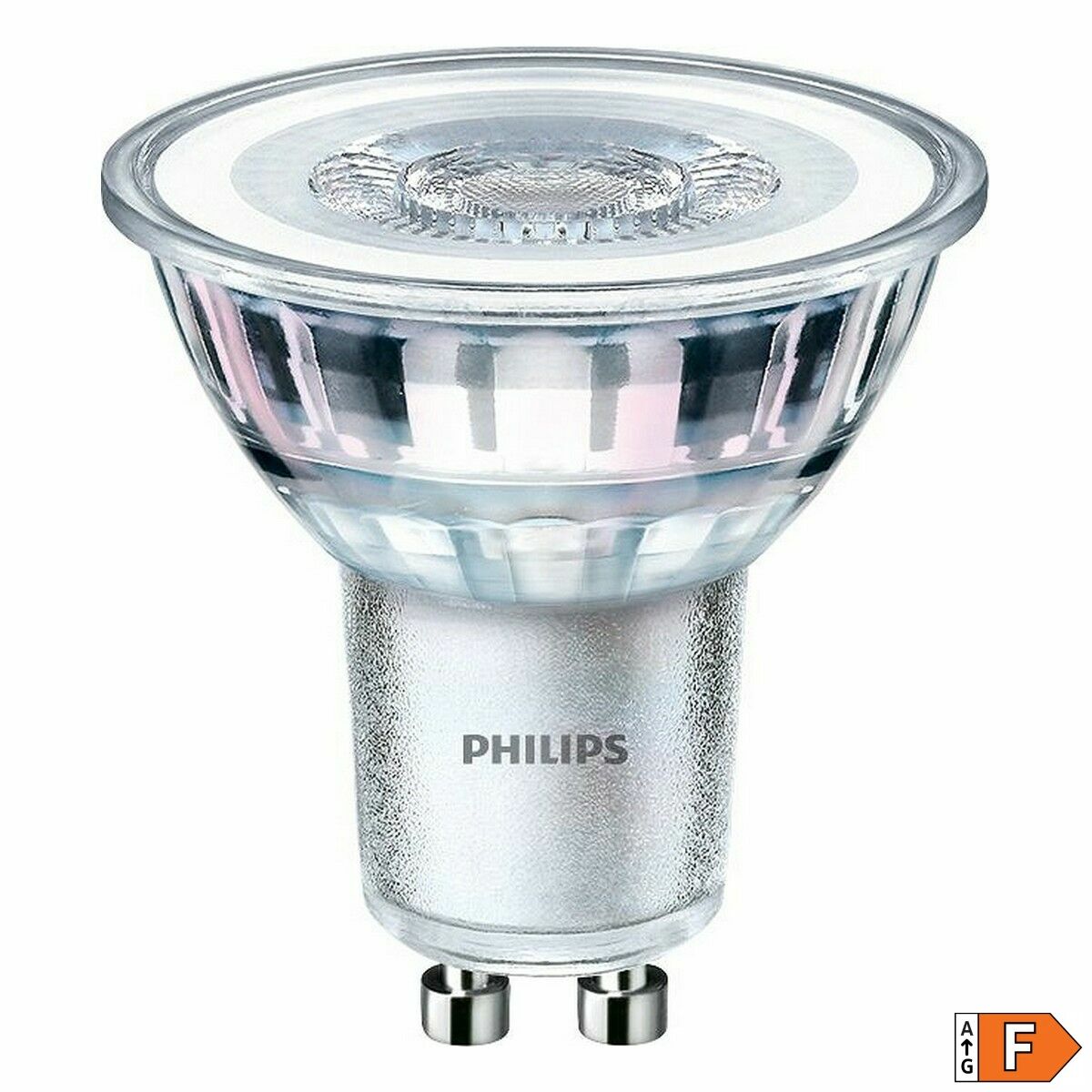 Дихроичная светодиодная лампочка Philips F 4,6 W 50 W GU10 390 lm 5 x 5,4 cm (6500 K)-2