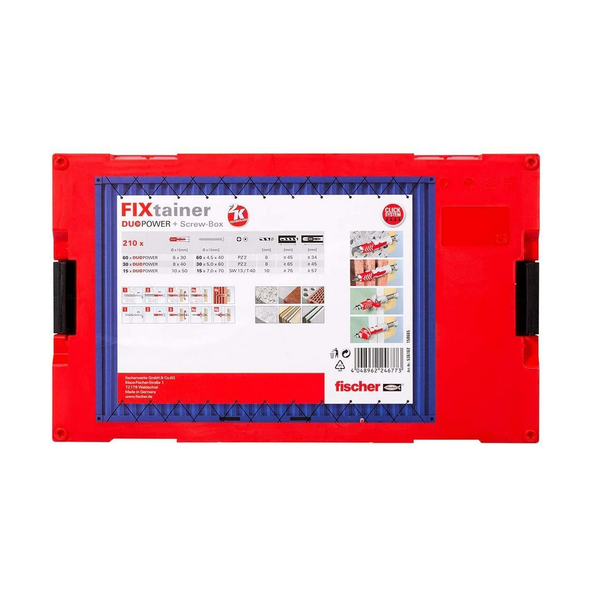 Fischer duopower spikes 6/8/10-3