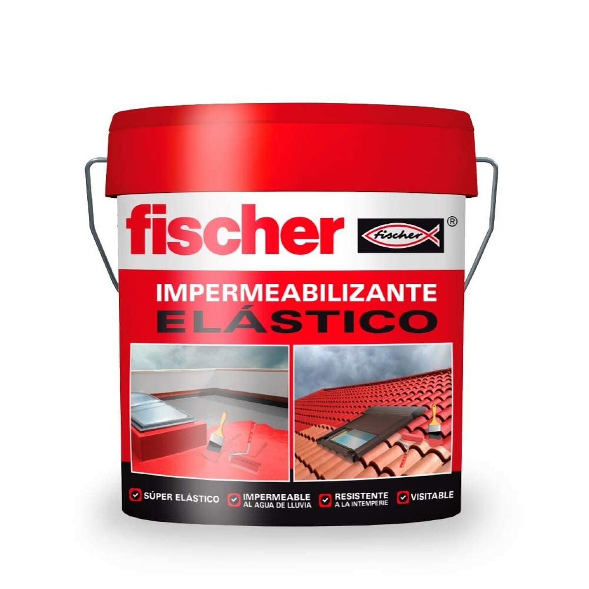 Waterproofing Fischer Ms Grey 15 L-2