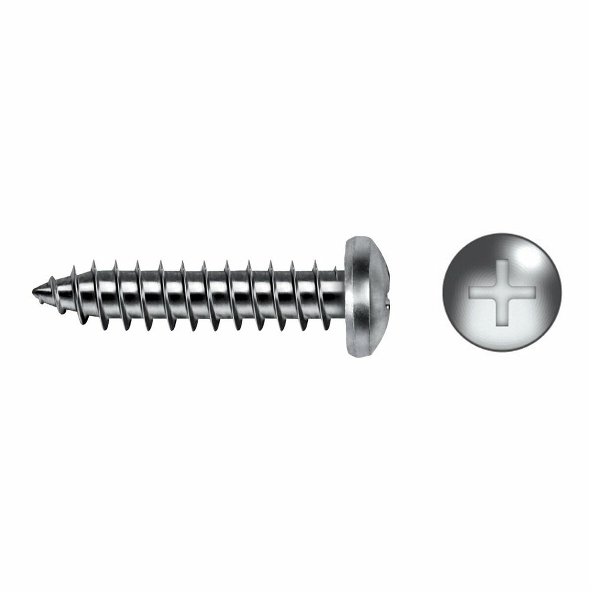 CELO 5,5 x 45 mm Schraubenkasten für Blech 250 Stück Galvanisierung