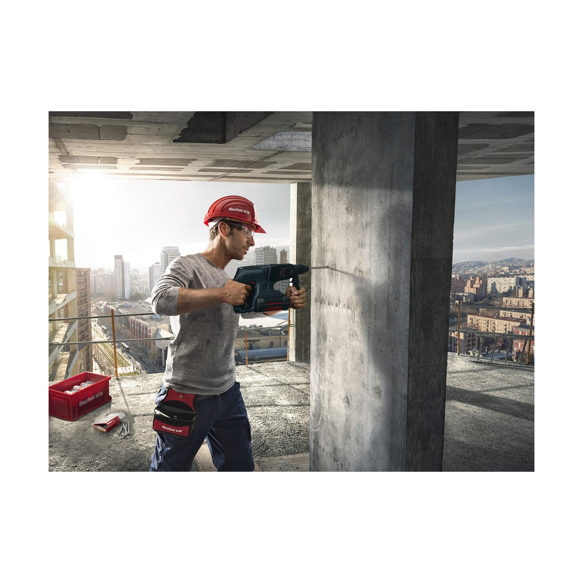 Fischer sds plus quattric ii 18/400/450 MM drill bit-3