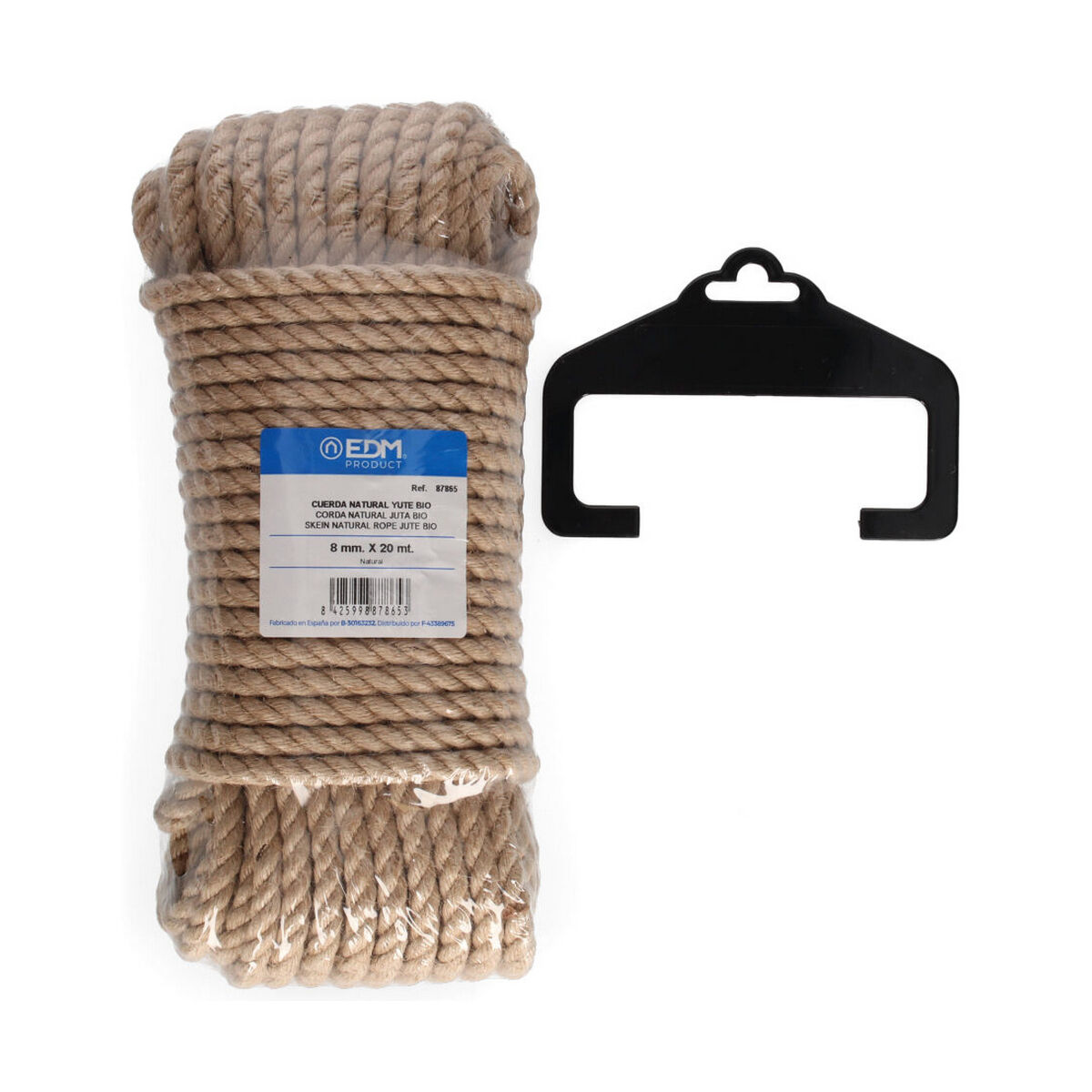 Braided bundle EDM 20 m Jute-2