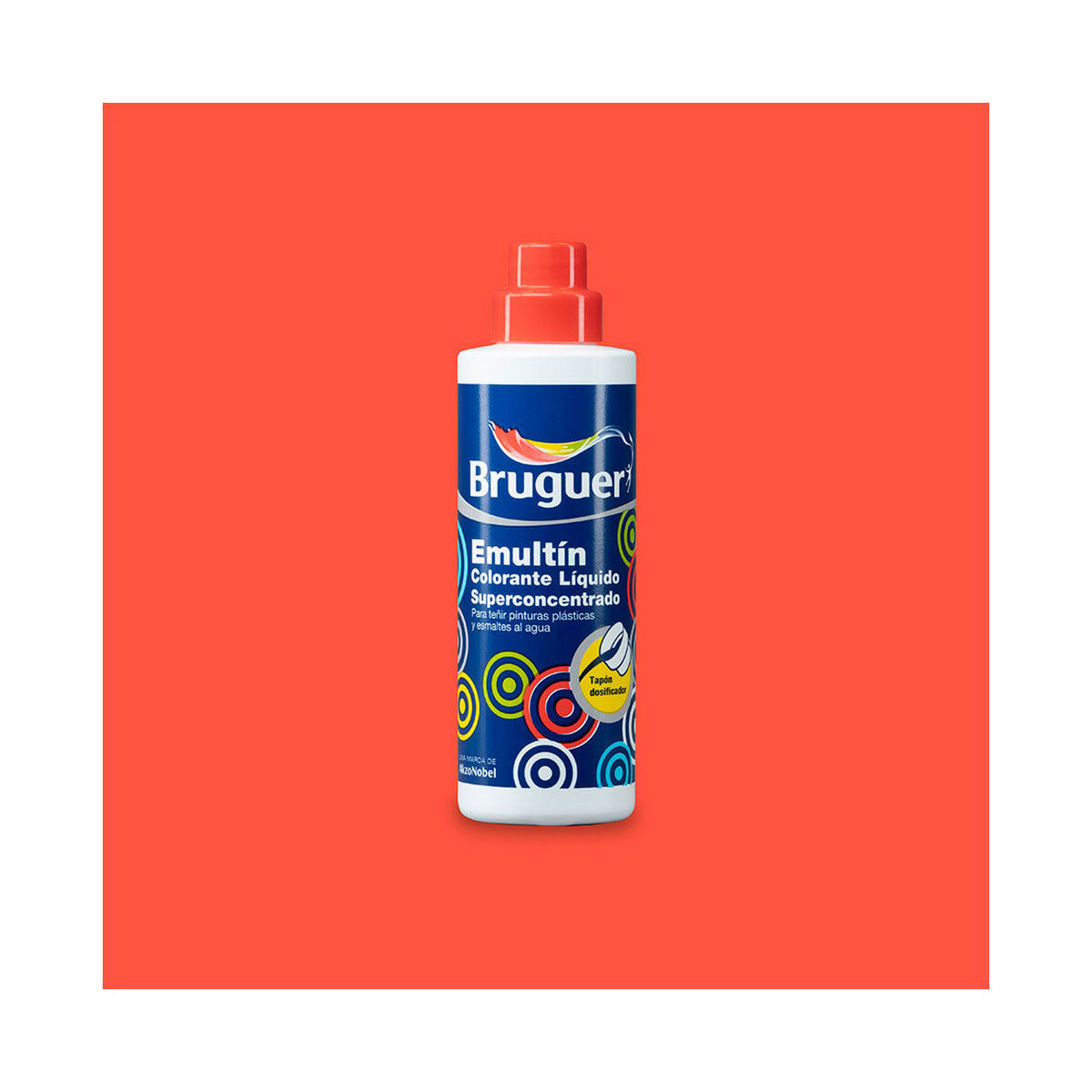 Super concentrated liquid dye Bruguer Emultin 5056644 Vermillion Red 50 ml-2
