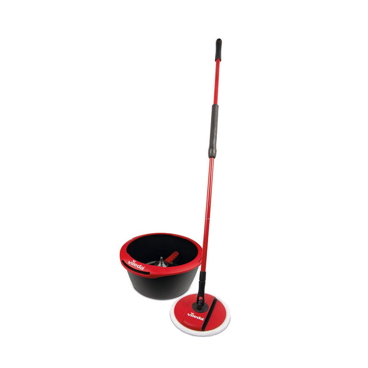 Mop with Bucket Vileda Spin & Clean Вращающийся полипропилен-3
