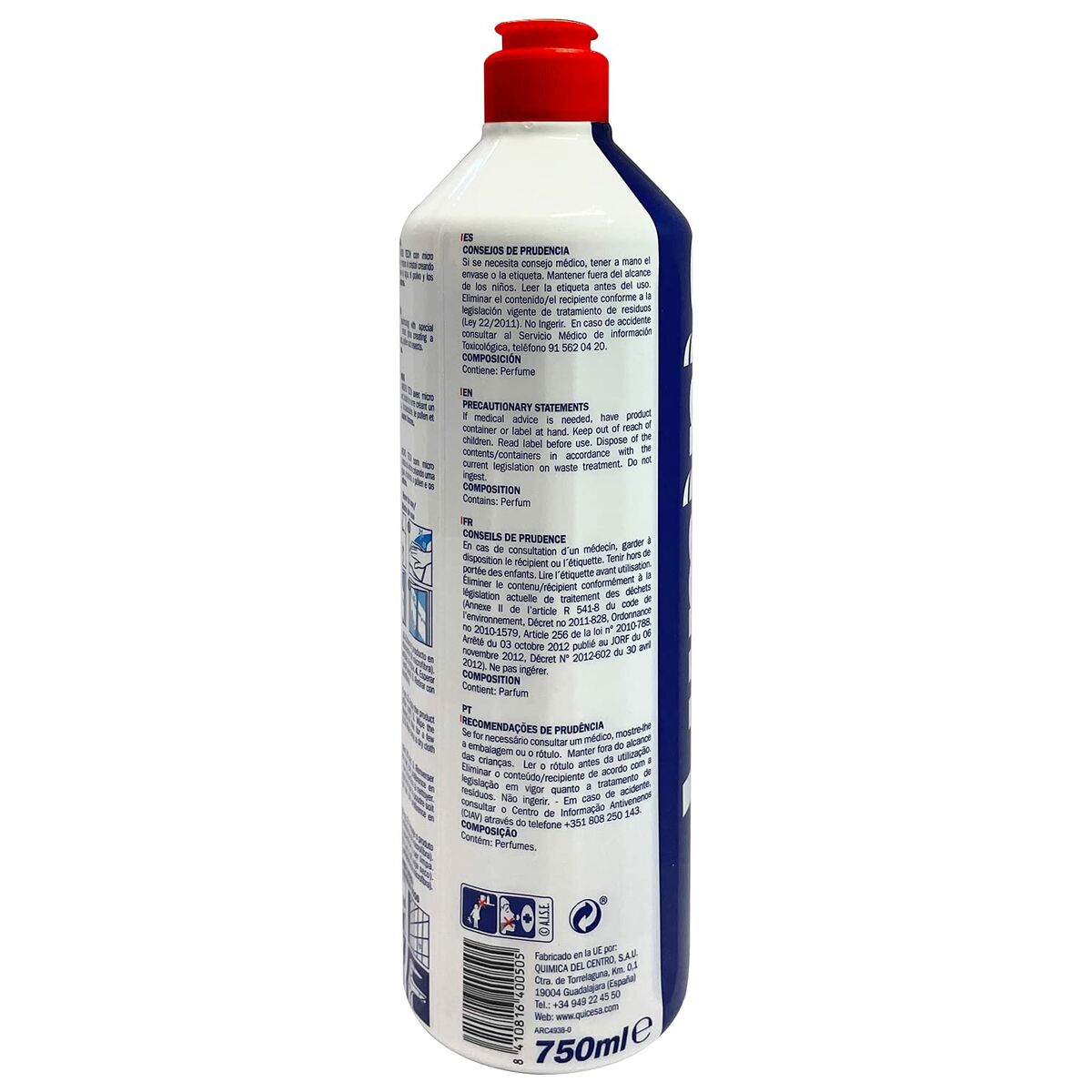 Жидкость для мытья стёкол Luminia 750 ml-2
