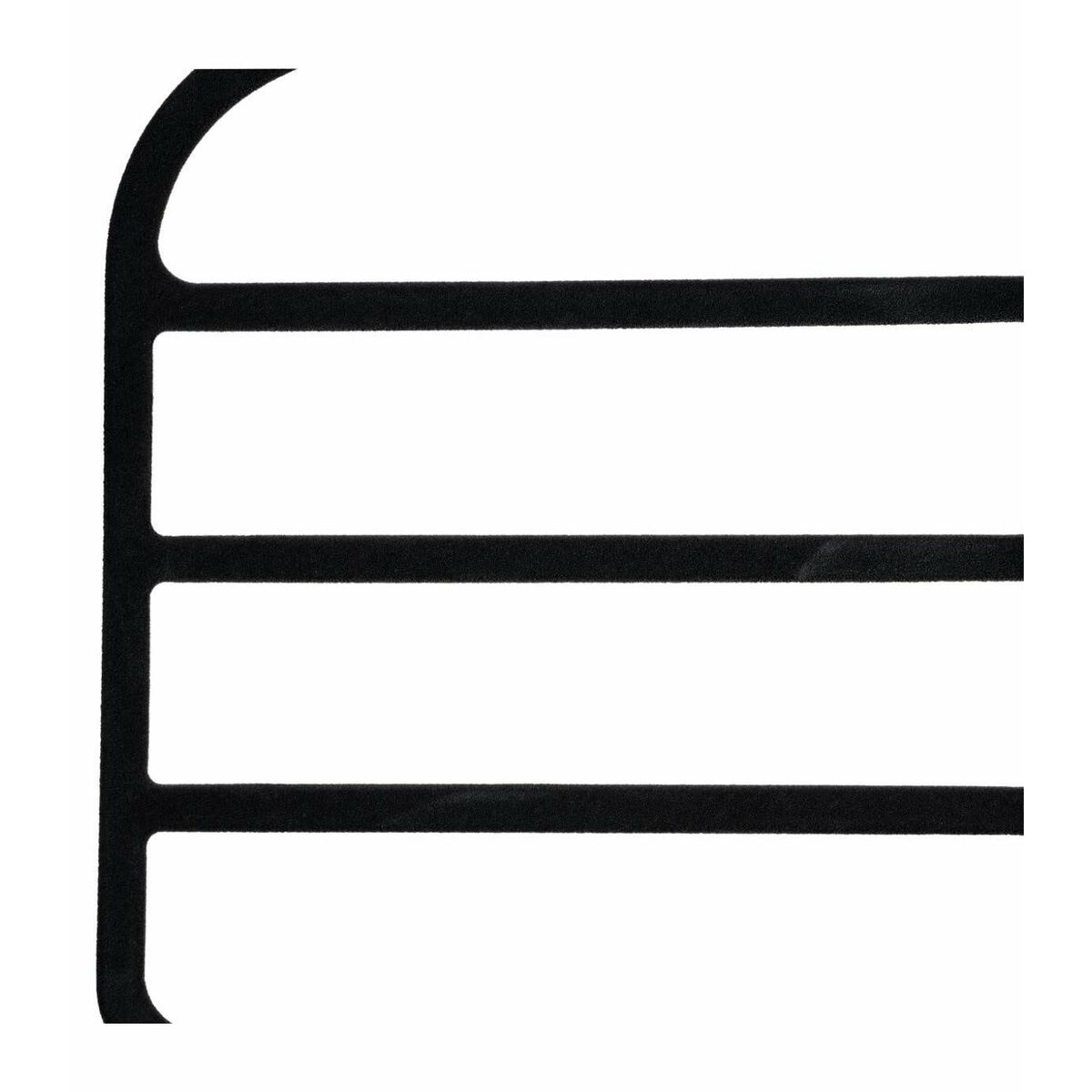 Вешалки 5five ABS брюки Чёрный Нейлон 2 штук (44,8 x 41,5 cm)-3