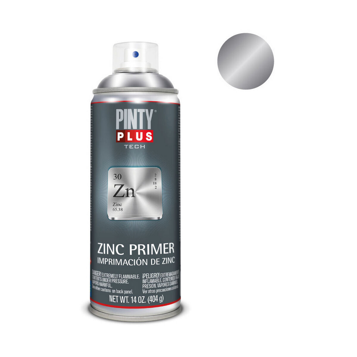 Spray paint Pintyplus Tech Z169 zinc 400 ml galvanized-2