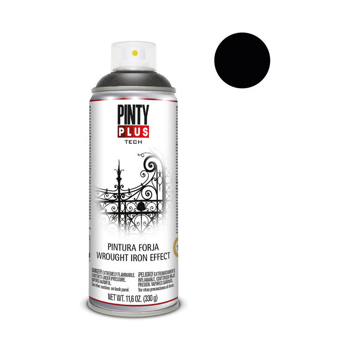 Spray paint Pintyplus Tech FJ104 Forging 400 ml Black-2