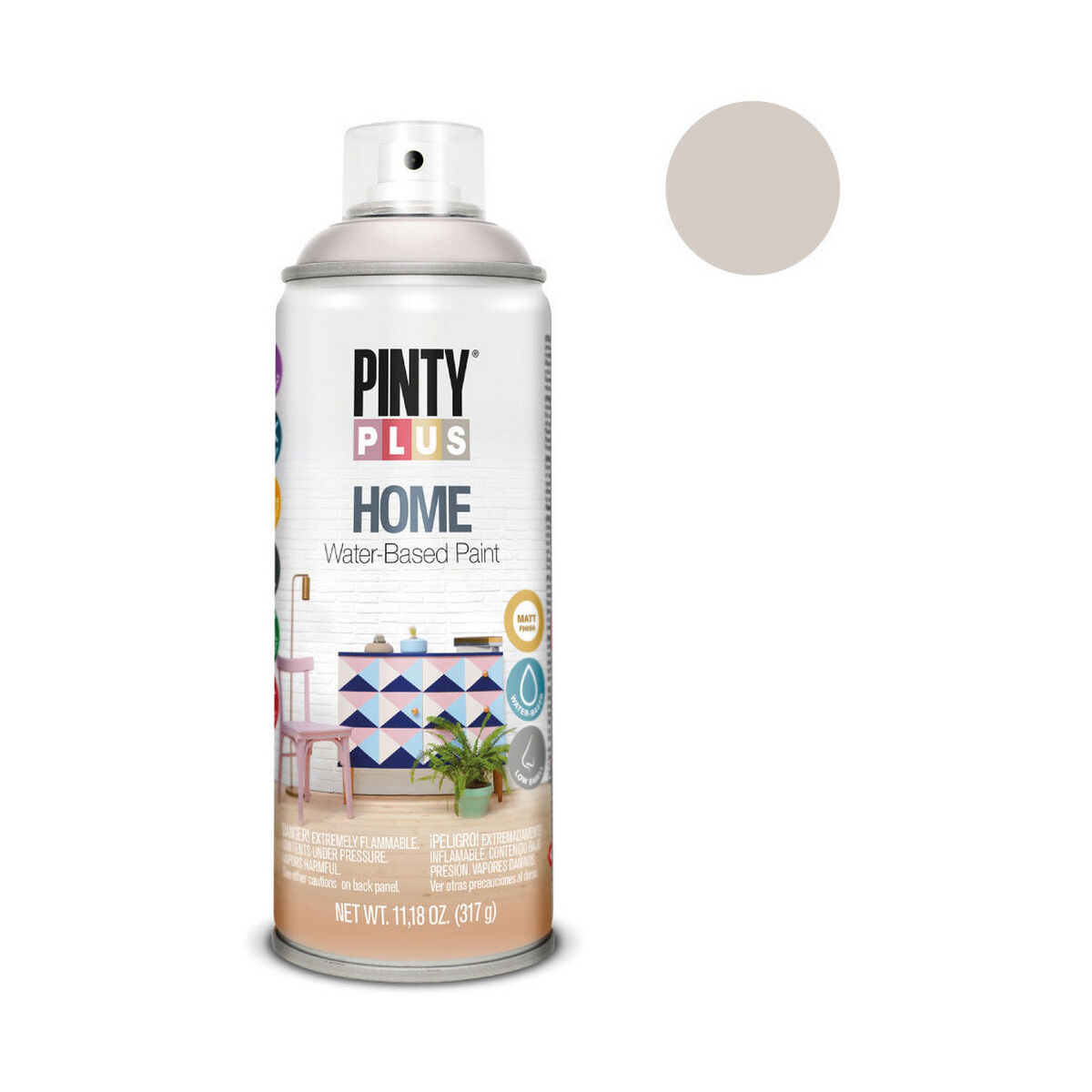 Spray paint Pintyplus Home HM114 400 ml Toasted Linen-2