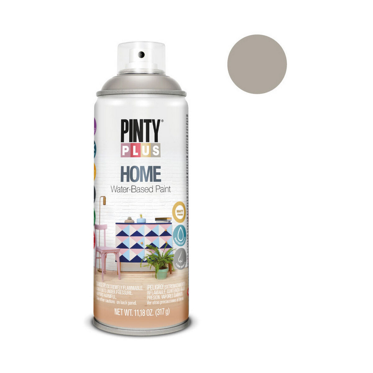 Spray paint Pintyplus Home HM115 400 ml Beige-2