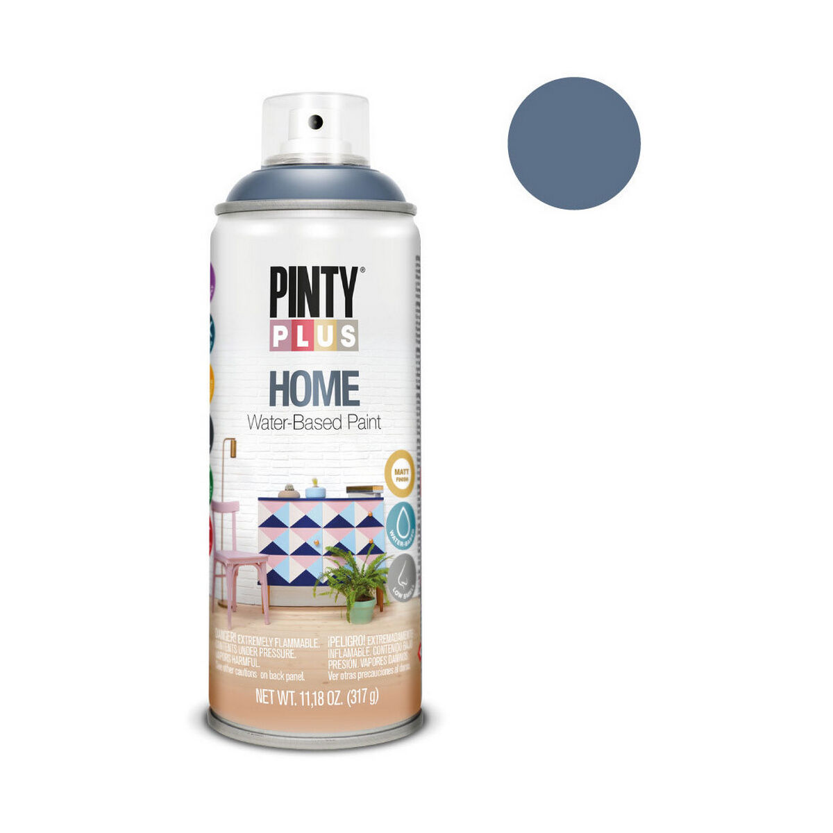 Spray paint Pintyplus Home HM128 400 ml Ancient Klein-2