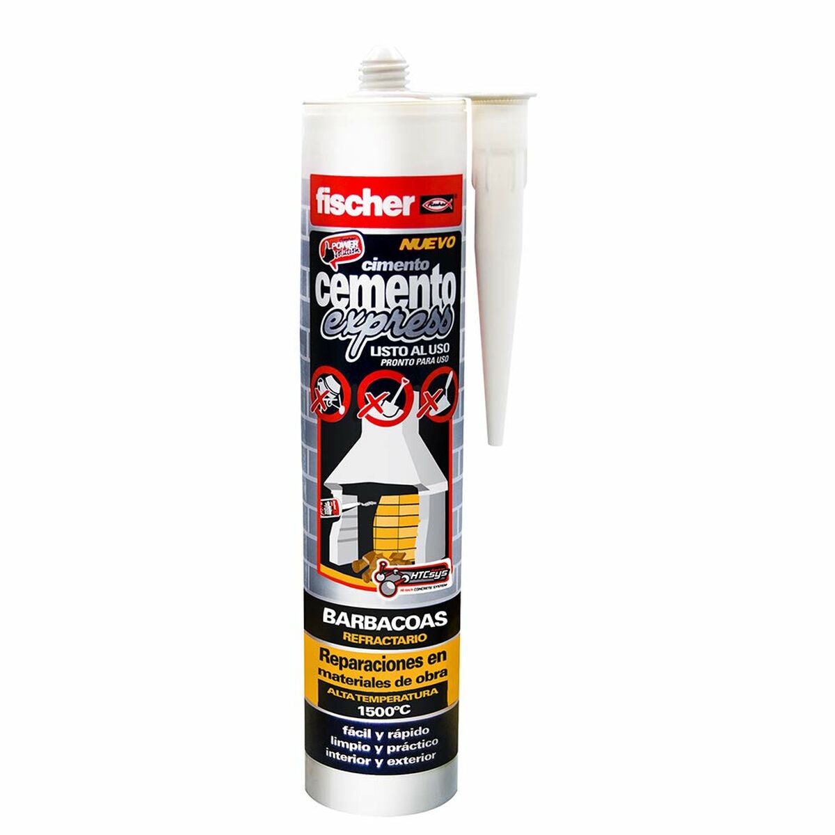Sealant/Glue Fischer 514853 Cement 300 ml-5