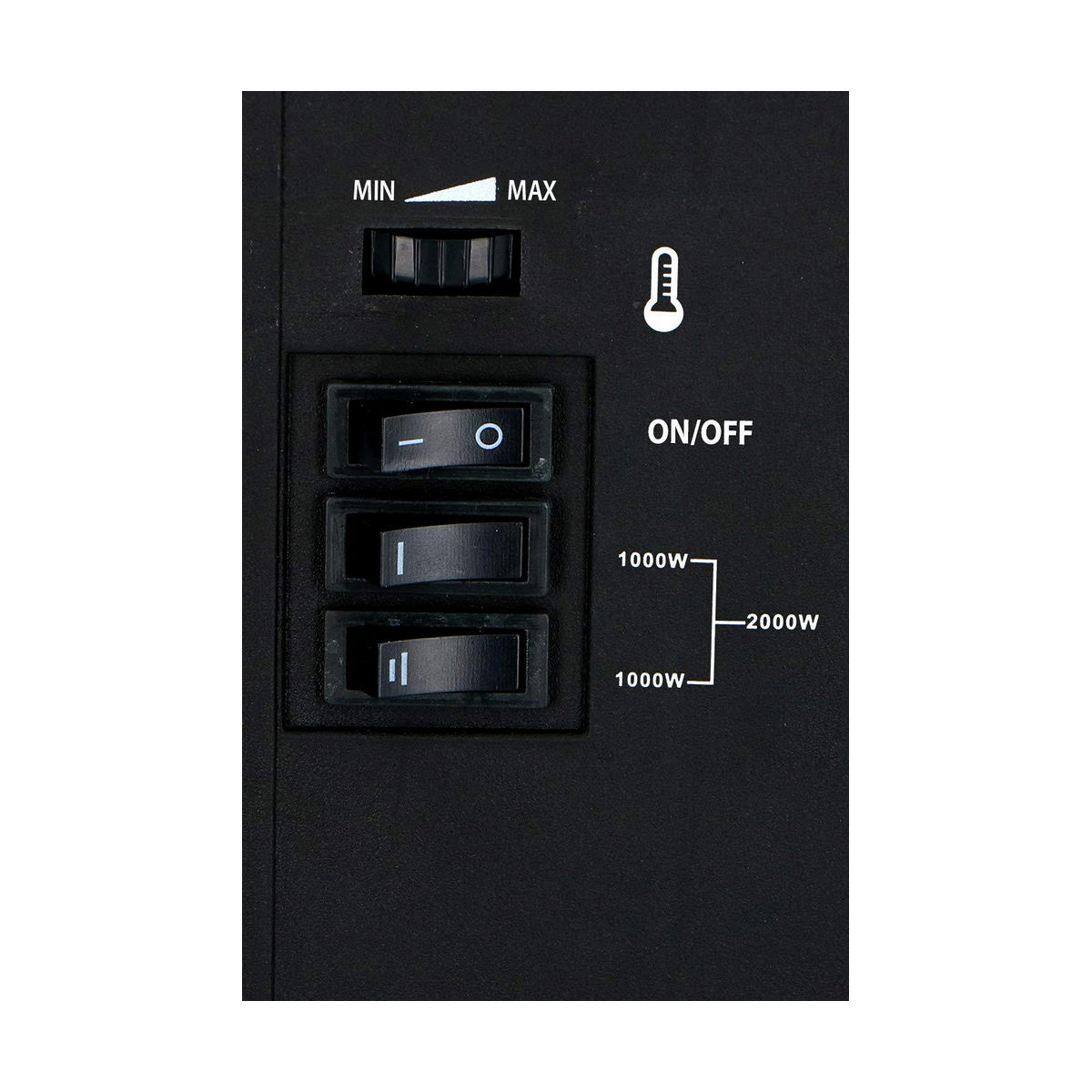 Настенный декоративный электрический камин Classic Fire Torino Чёрный 2000 W-5