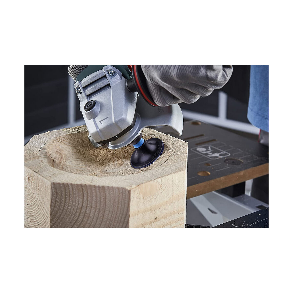 Wolfcraft 40/60/80/120 g grinding discs-6