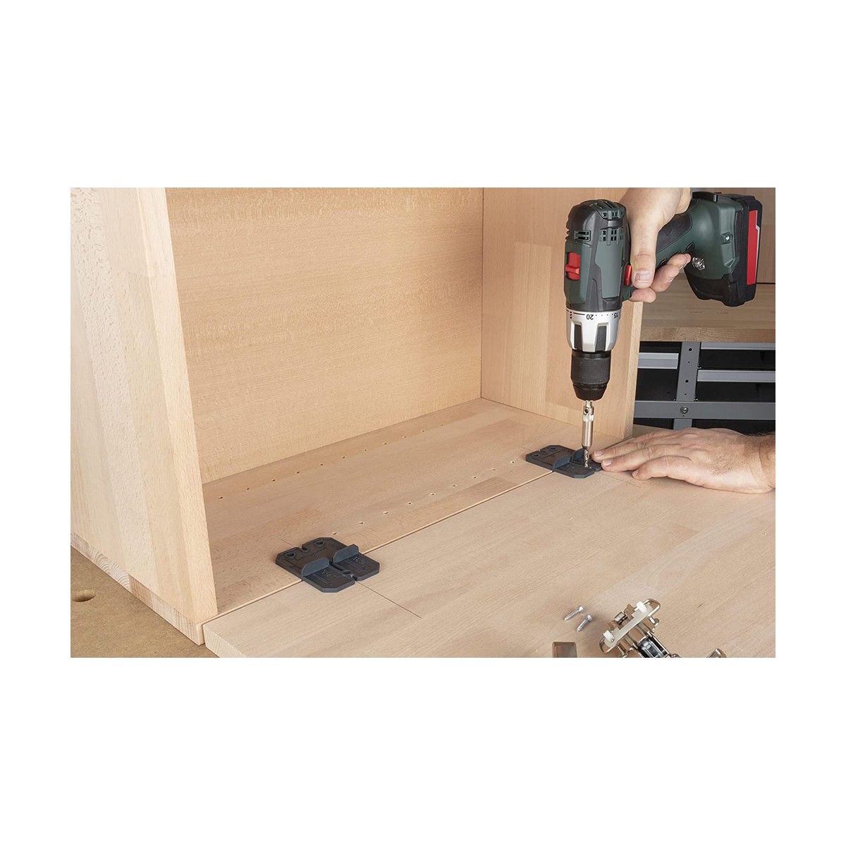 Toolbox with Accessories Wolfcraft 4656000-6