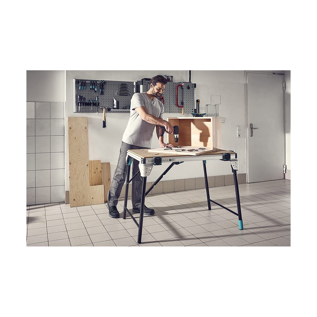 Toolbox with Accessories Wolfcraft 4656000-7