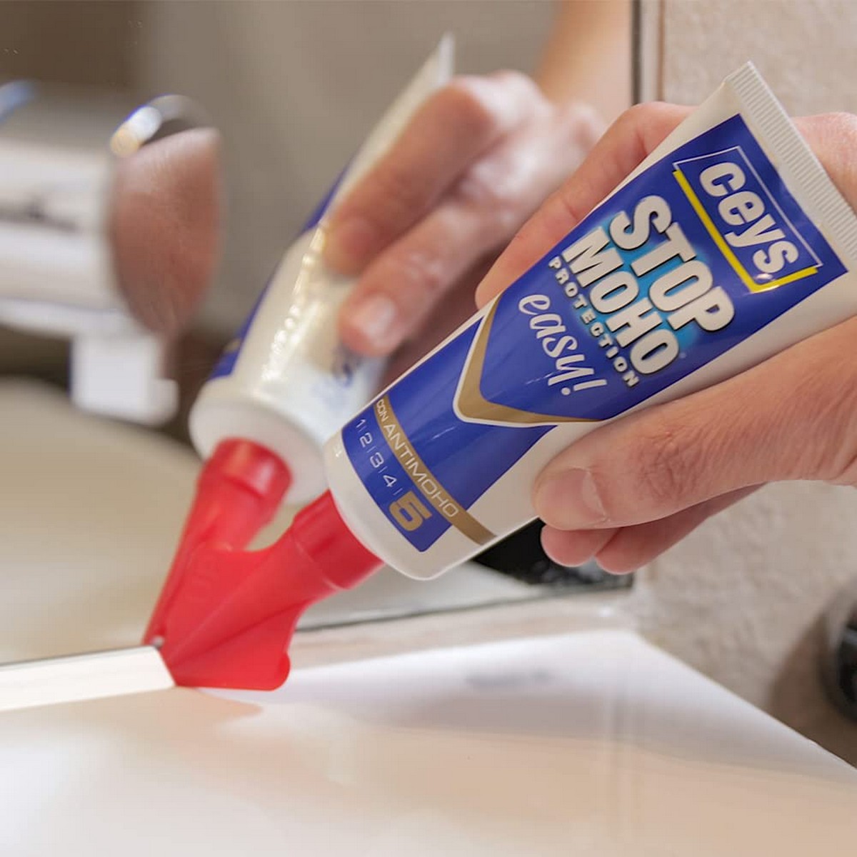 Ceys Stop Moho Easy Sealant! Beyaz Silikon 70 ml-5