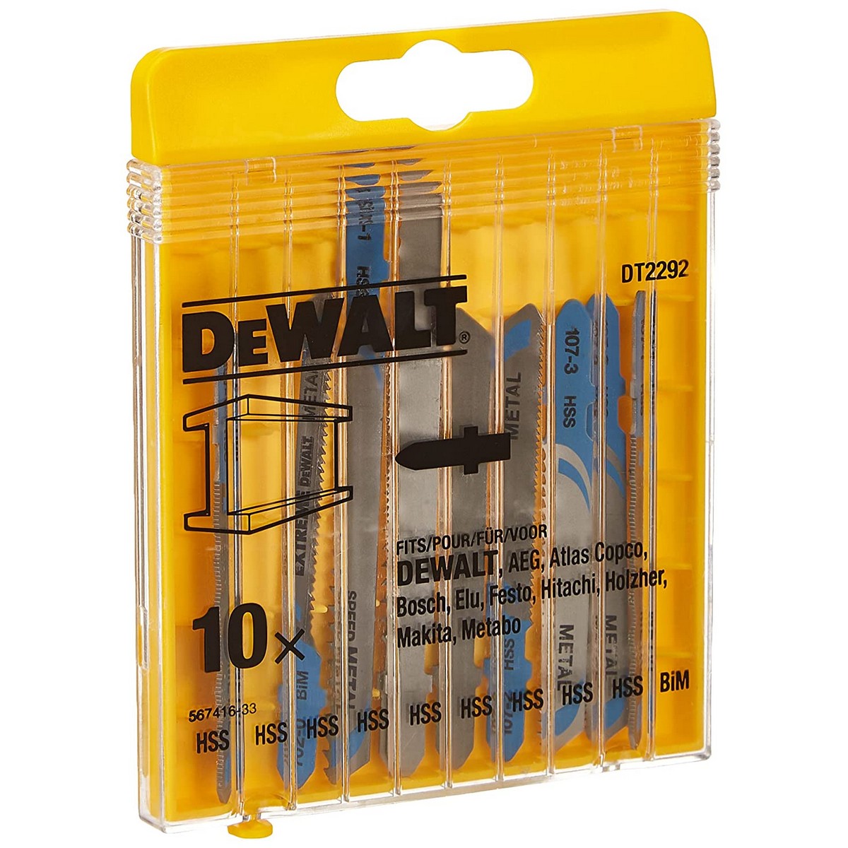 Dewalt Sägeblatt DT2292-QZ Metall 10 Artikel-2