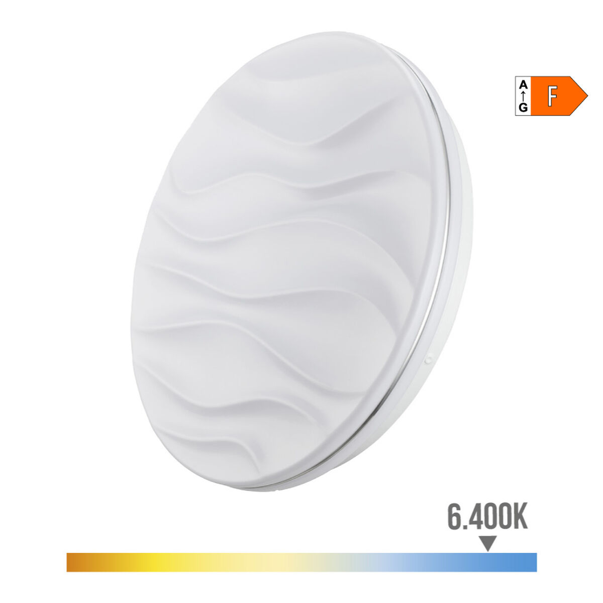 LED қабырға шамы EDM Desert 220-240 V 24 W полимер (Ø 38 X 7 см)-2