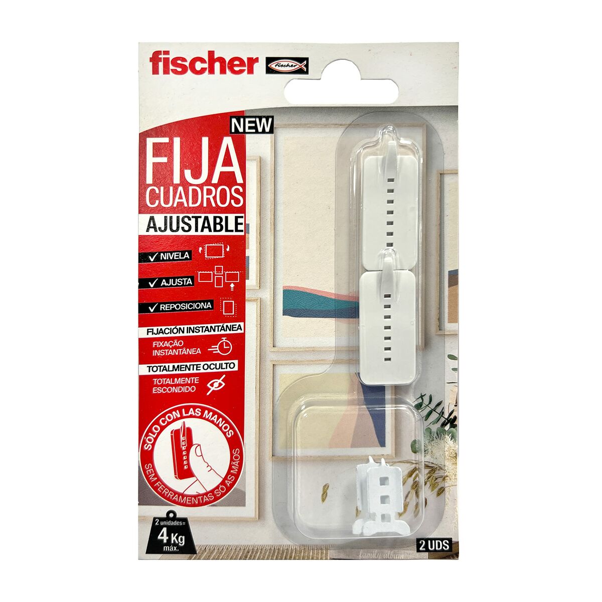 Hooks Fischer 559043 2 Kg 4 kg-2