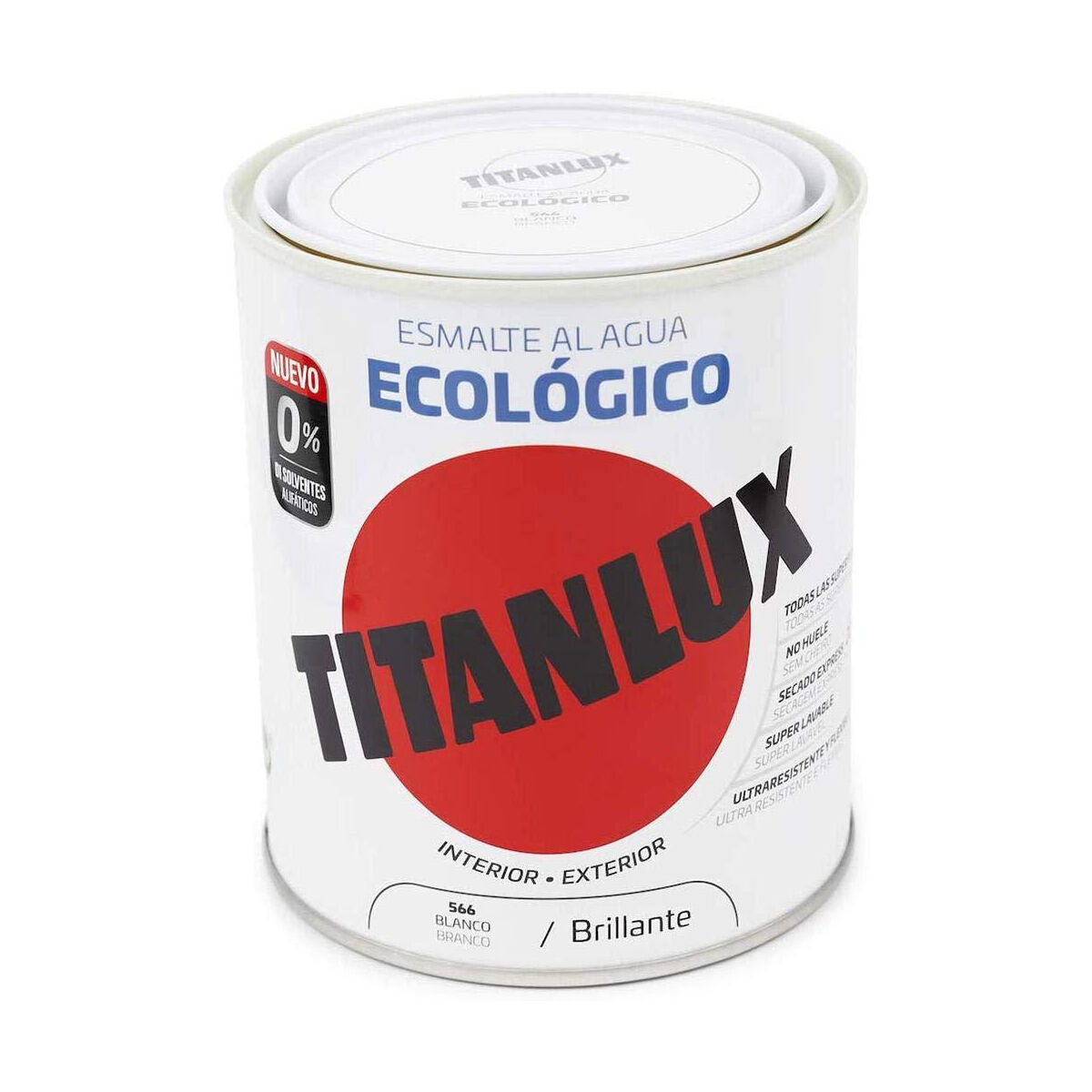 Titanlux лак 00t056634 750 ml Әрлеуге арналған эмаль Ақ ашық