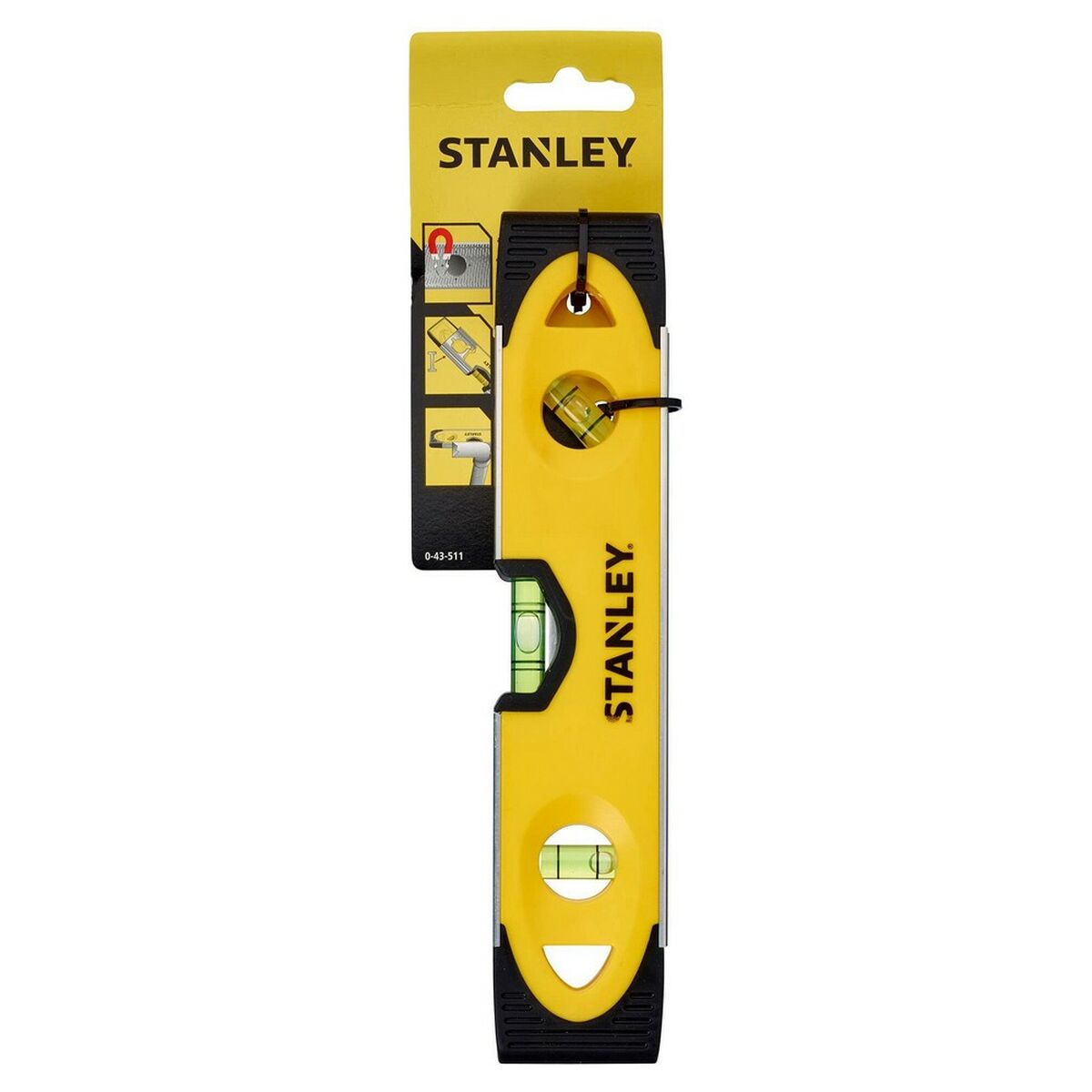 Level Stanley 0-43-511 Magnetic Aluminium 23 cm-2
