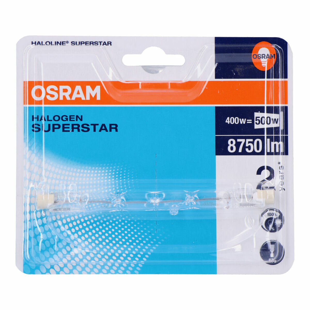 Галогенная лампа Osram Superstar Линейный 400 W R7s 8750 Lm (2900 K)-3