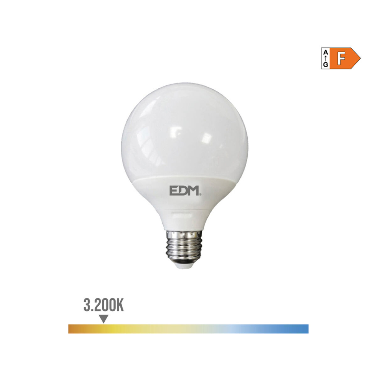 EDM F 15 W E27 1521 Lm 12. 5 x 14 см (3200 K) лампаи LED-3