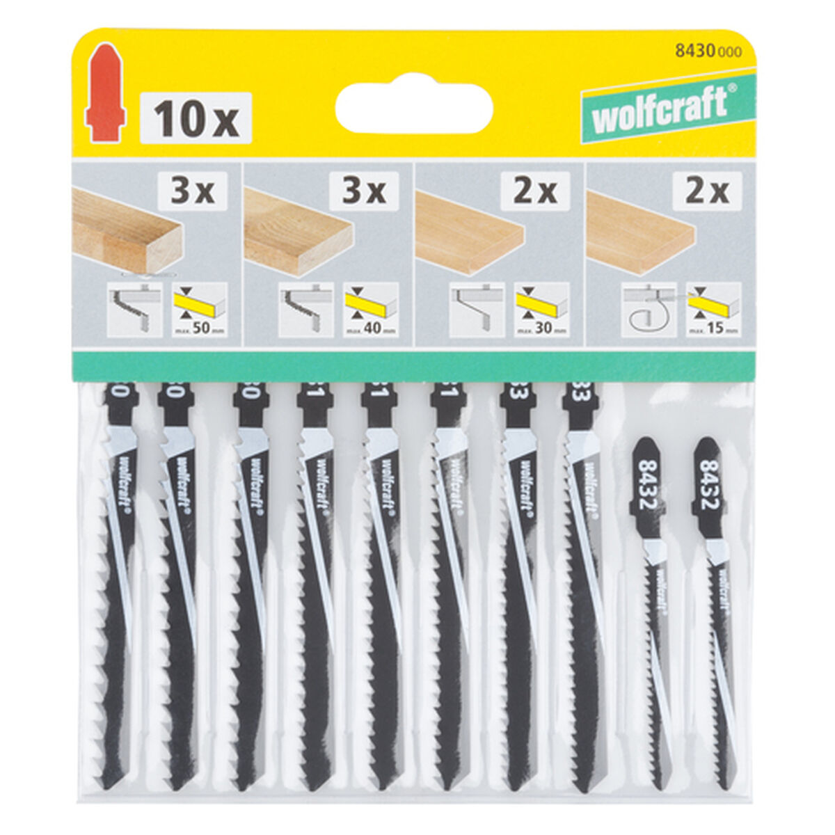 Лезвие пилы Wolfcraft 8430000-4