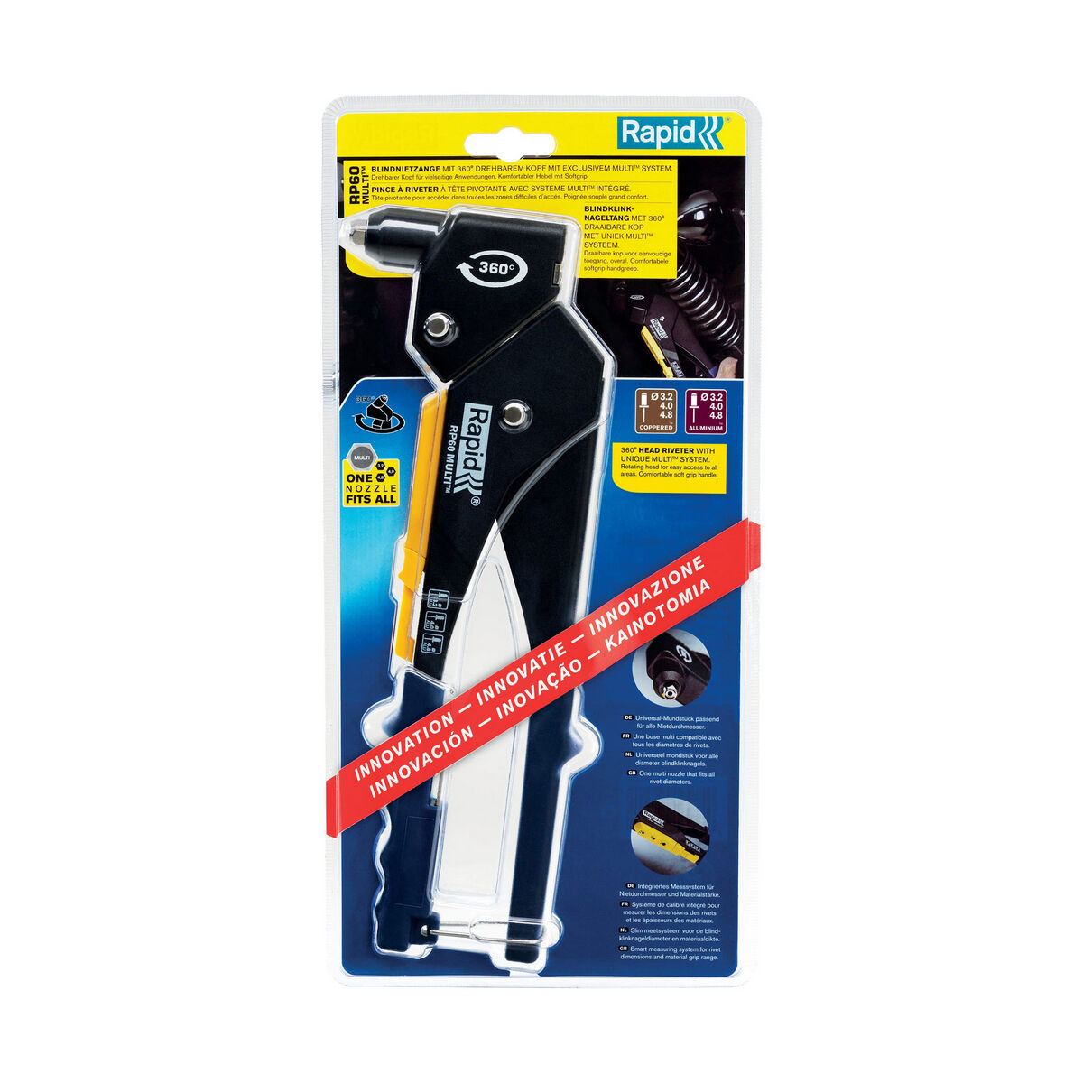 RP מהיר 60 Multi Riveter Swivel Head-3