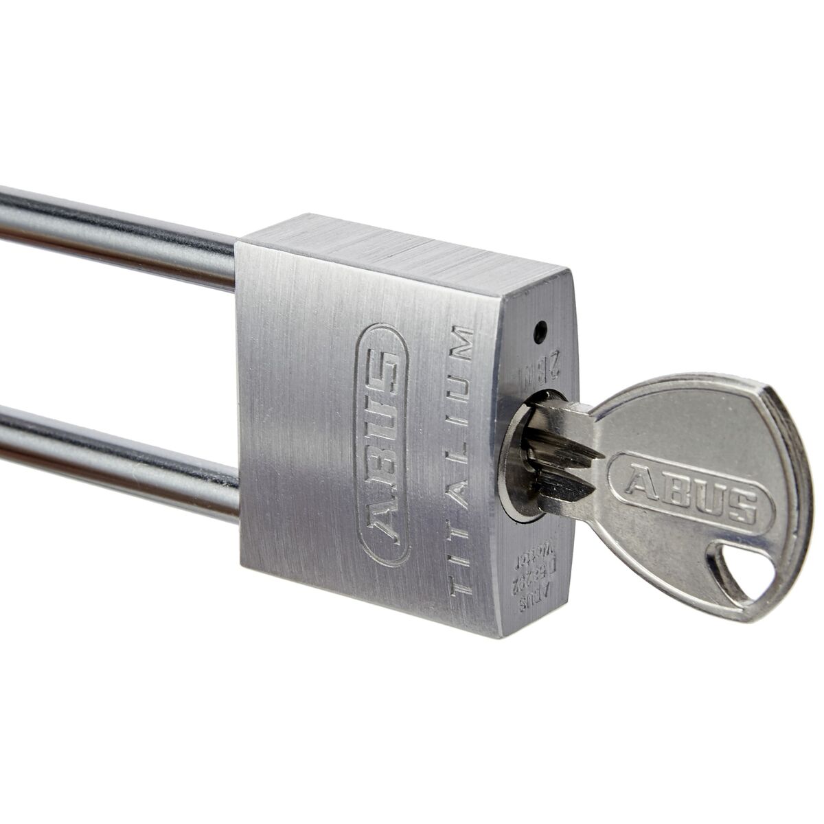 Замок с ключом ABUS Titalium 64ti/30hb60 Сталь Алюминий Очень длинный (3 cm)-3