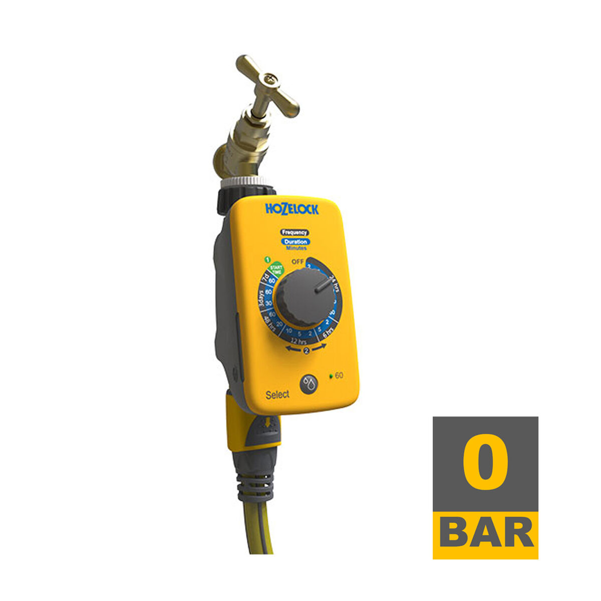 Программатор полива Hozelock Select Controller 2220/1240 Смеситель Аналоговый-2