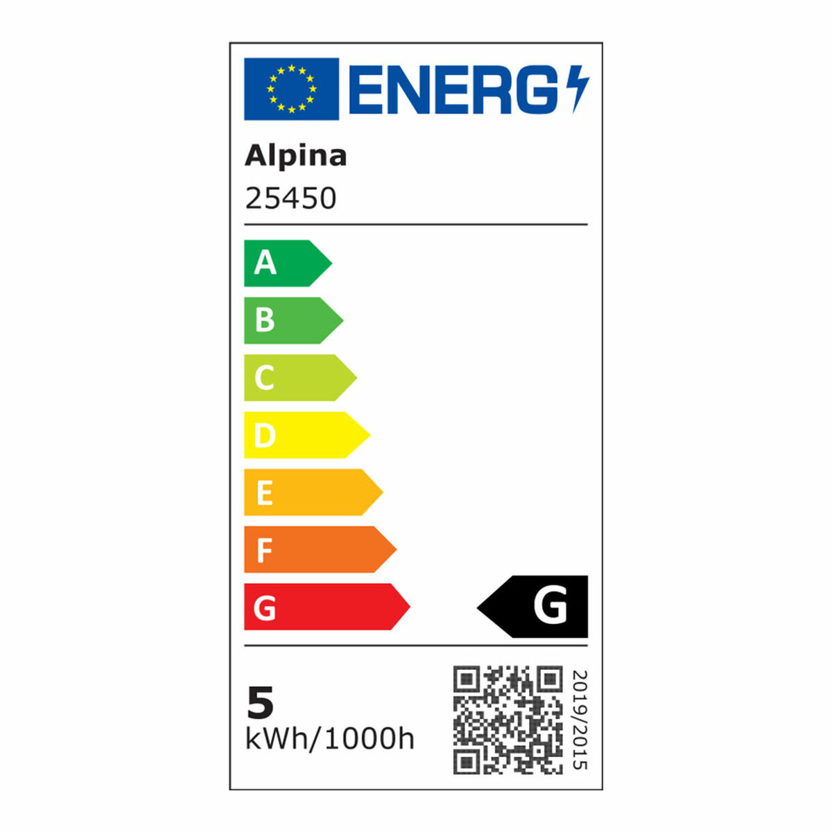 Смарт-Лампочка Alpina RGB Wi-Fi 5 W 4,9 W E27 1800-6500 K 360 Lm-5